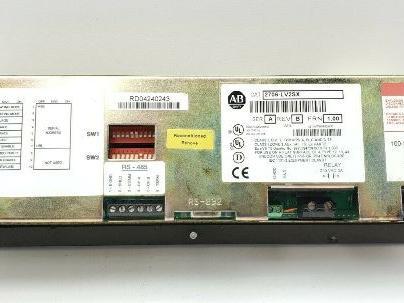 Allen Bradley 2706-LV2SX/A DataLiner 100-240VAC 0.60-0.25A Series A Rev B
