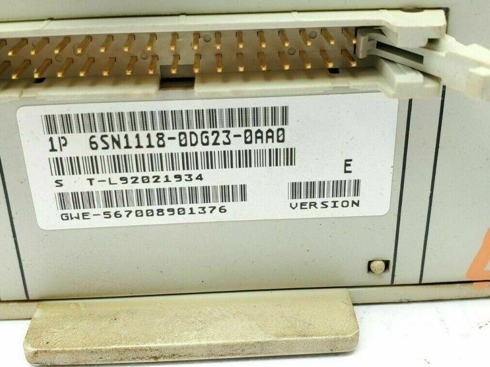 Siemens 6SN1118-0DH23-0AA1 Control Board Lot of 3 (Read Description)