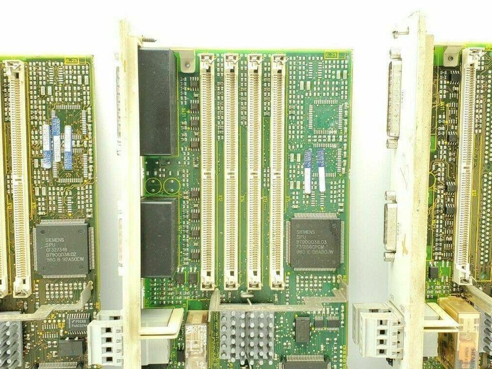 Siemens 6SN1118-0DH23-0AA1 Control Board Lot of 3 (Read Description)