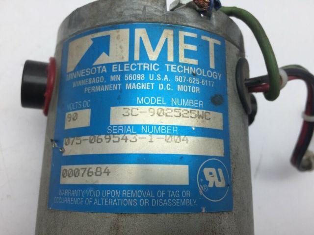 MET 3C-902525WC Permanent Magnet D.C Motor 90VDC