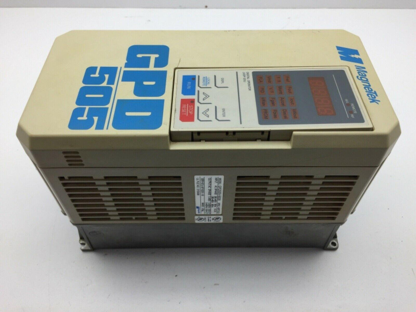 Magnetek GPD505V-B008 GPD 500 AC Motor Drive 3PH 380/460V 10.2A