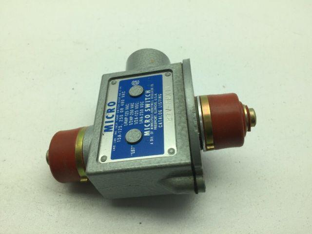 Honeywell Micro Switch BZV-RNX13 Limit Switch Dual Pluger 480VAC 1/2Hp
