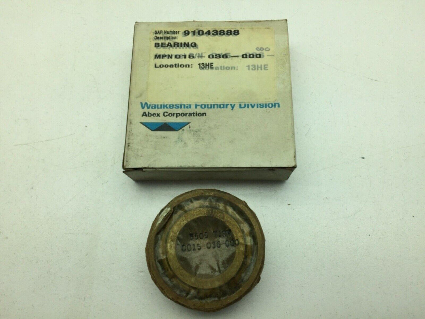 Waukesha 015036000 Bearing 5506 T1RV