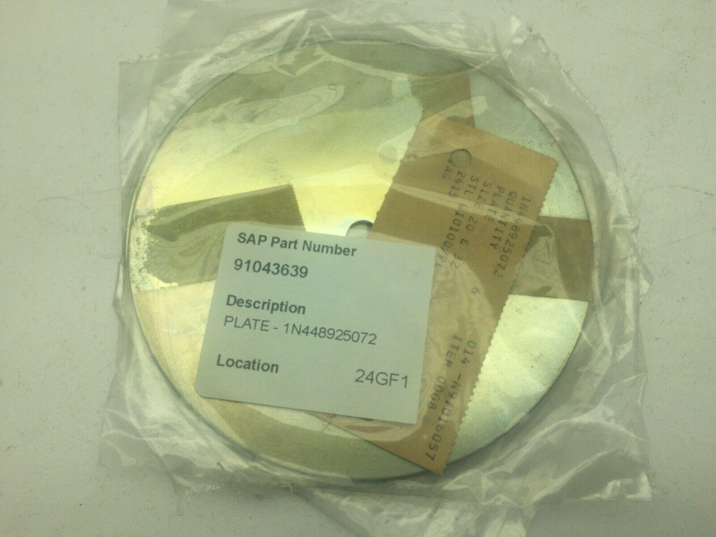 Fisher 1N448925072 Actuator Plate Size 20 & 32 LOT OF 3