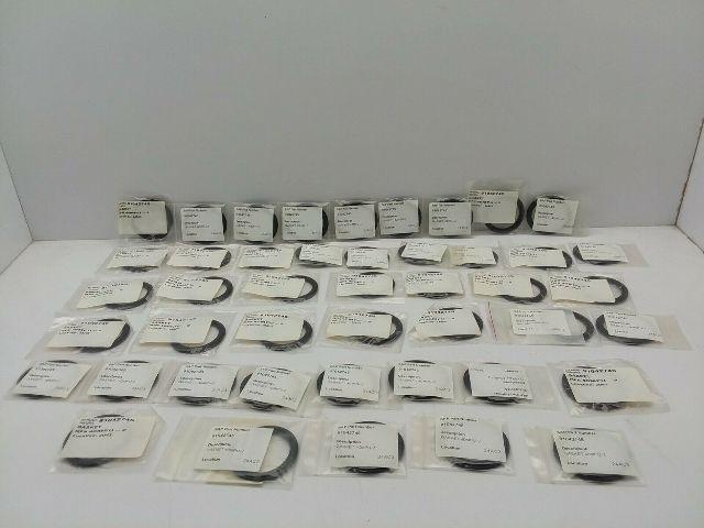 40MPU-2 Sanitary Seal Gasket,Black Buna-N Gaskets LOT OF 45