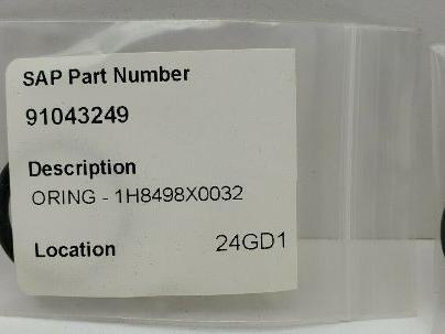 Fisher 1H8498X0032 O-Ring LOT OF 6