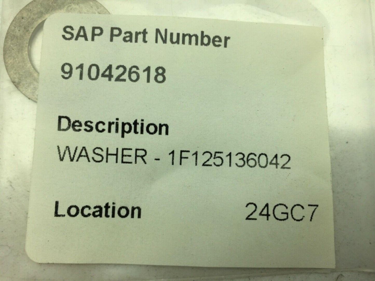 Fisher 1F125136042 Packing Washer LOT OF 6