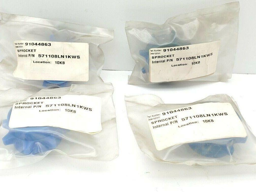 571108LN1KWS 2 1/4", 8 Tooth 1" Keyed Bore Table Top Mat Top Sprocket LOT OF 4