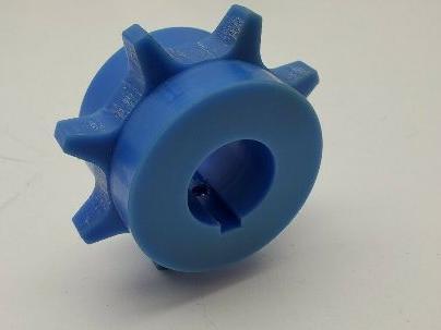 571108LN1KWS 2 1/4", 8 Tooth 1" Keyed Bore Table Top Mat Top Sprocket LOT OF 4
