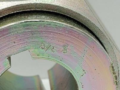 Gates 37812 Tru-Run Steel Hub, Size S, 3/4" Bore 7816-0003 LOT OF 4