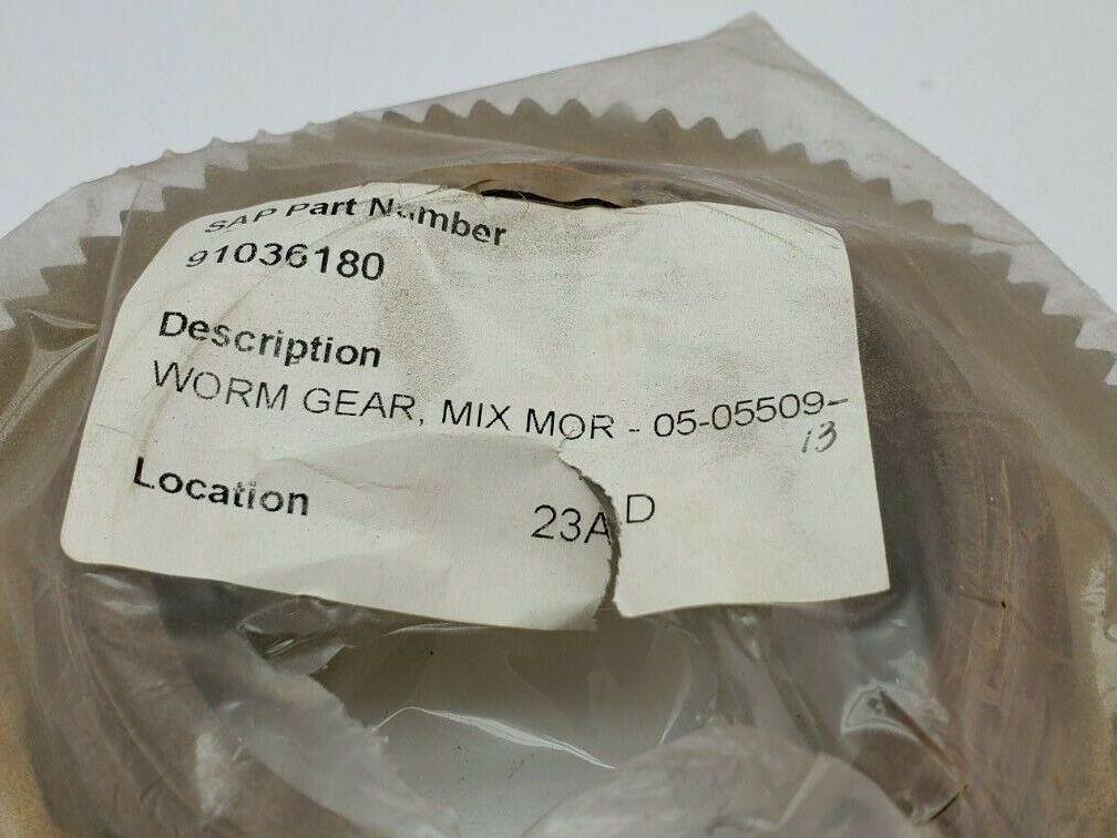 MixMor Mixer Replacement Worm Gear 05-05509-13, 46-35478-25
