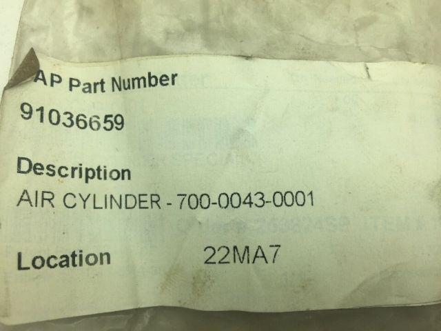 Cylinders & Valves, Inc. RC 1100 2SK Pneumatic Linear Thruster Cylinder