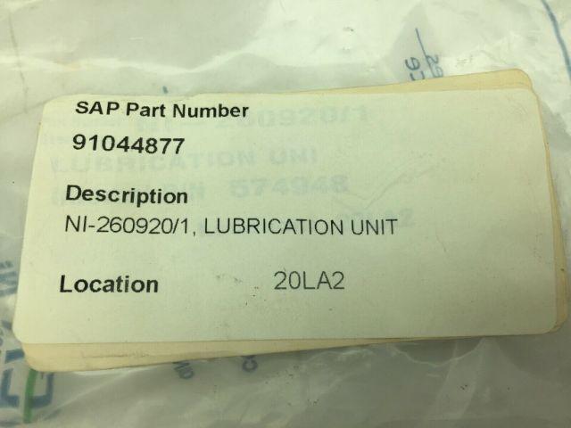 GEA Niro Soavi Homogenizers NI-260920/1 Lubrication Unit 574948 CODICE 260920