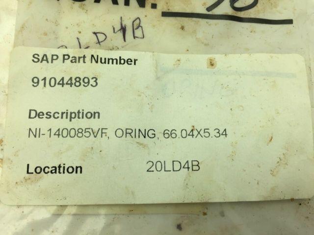 GEA Niro Soavi 140085VF O-Ring 66.04X5.34 LOT OF 8