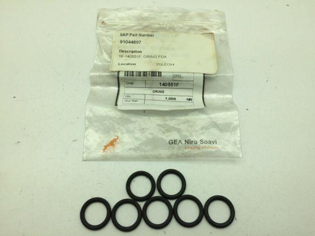 GEA Niro Soavi 140551F O-Ring LOT OF 7