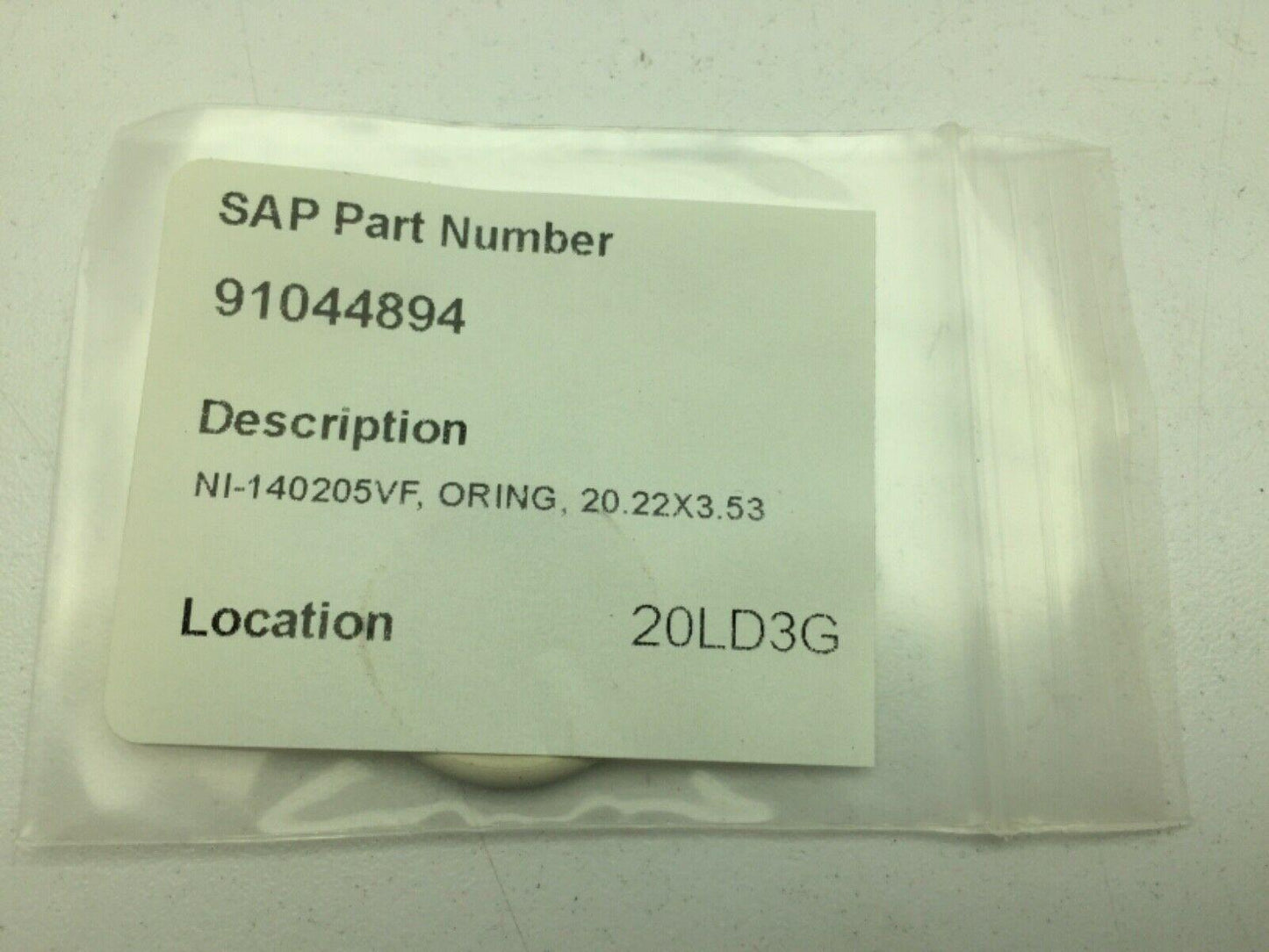 GEA Niro Soavi 140205VF O-Ring 20.22X3.53 LOT OF 8