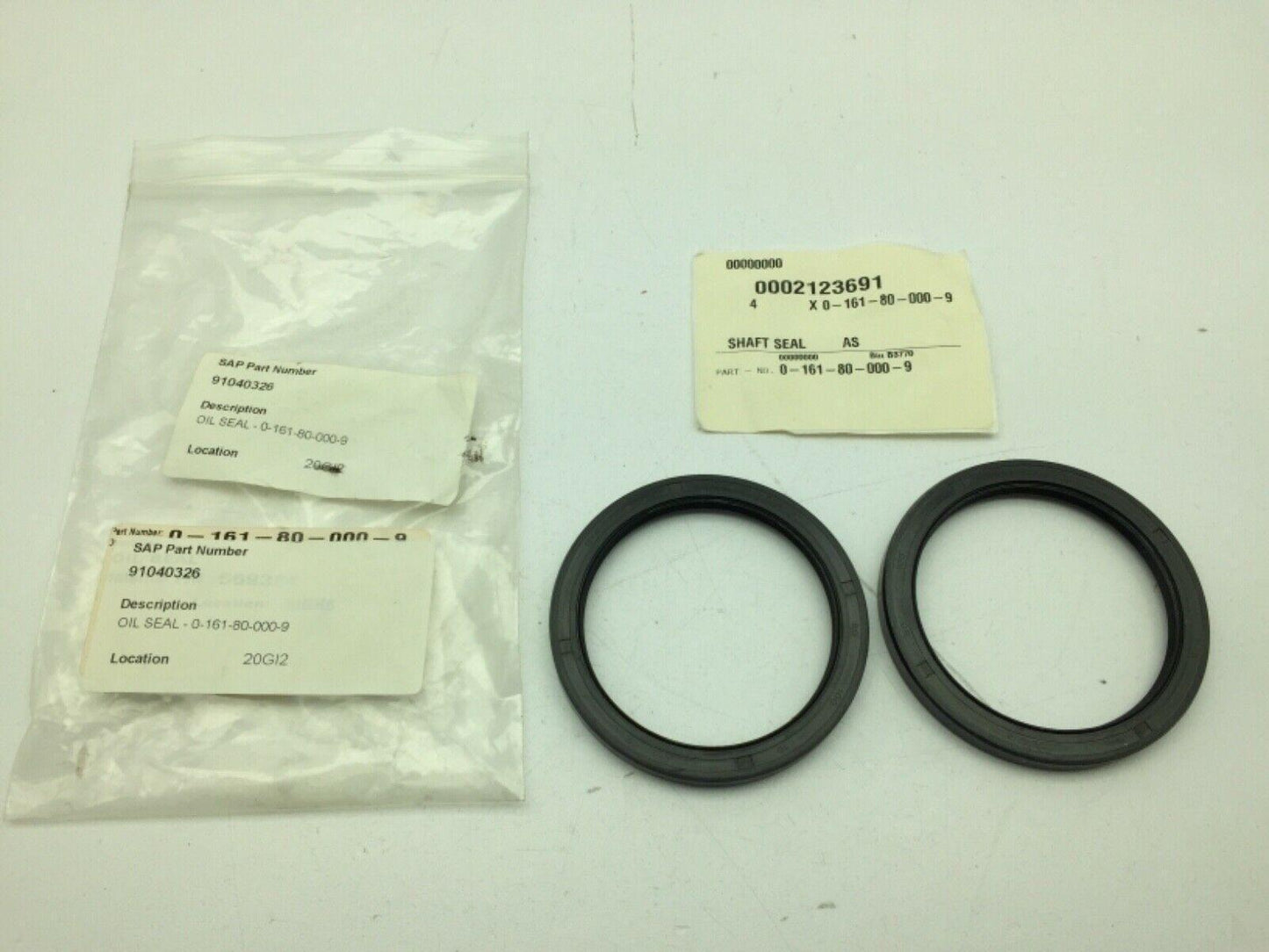 Krones 0-161-80-000-9 Shaft Seal LOT OF 2