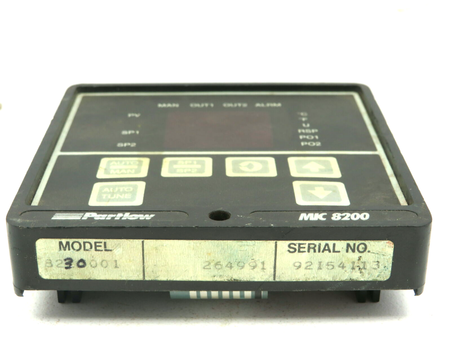 Partlow 04616202 Temperature Control Front Touch Pad Rev B 8230001