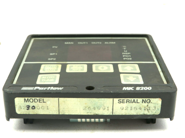 Partlow 04616202 Temperature Control Front Touch Pad Rev B 8230001