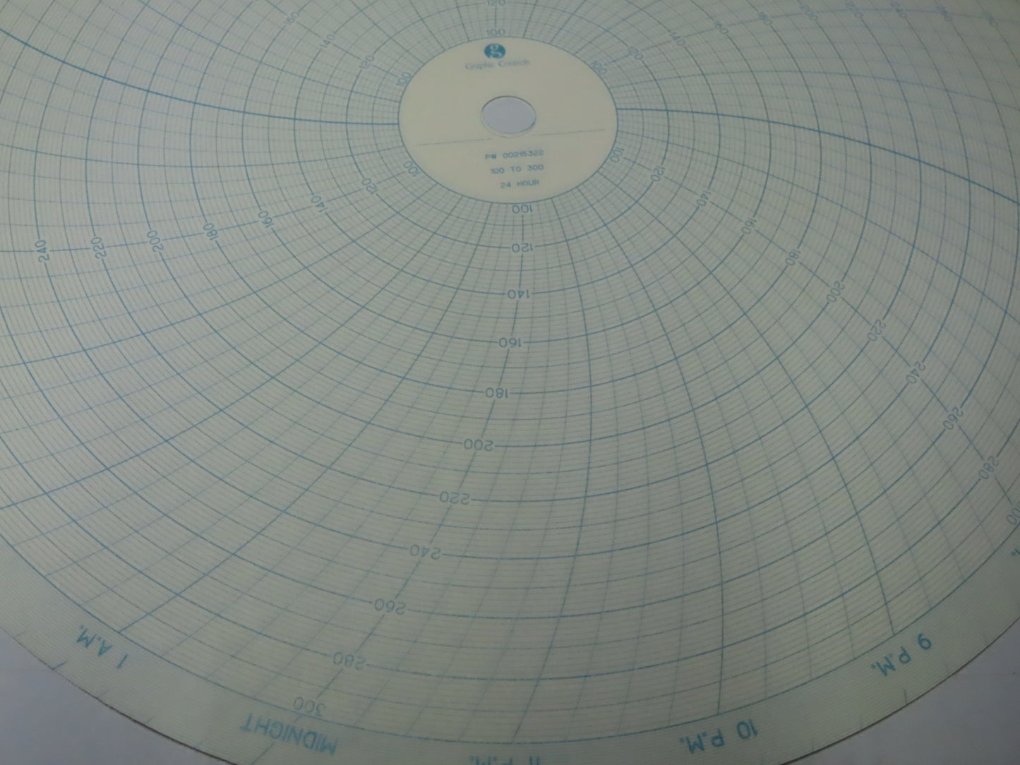 PN-32006319 Circular Recording Charts 12" Lot of 3 Boxes 100ct Partlow 00215322