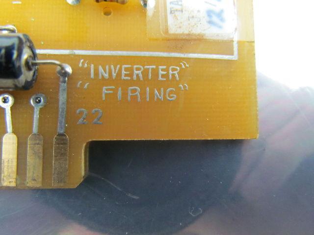 Tocco D201658 1578-4144 L Inverter Firing PC Circuit Board