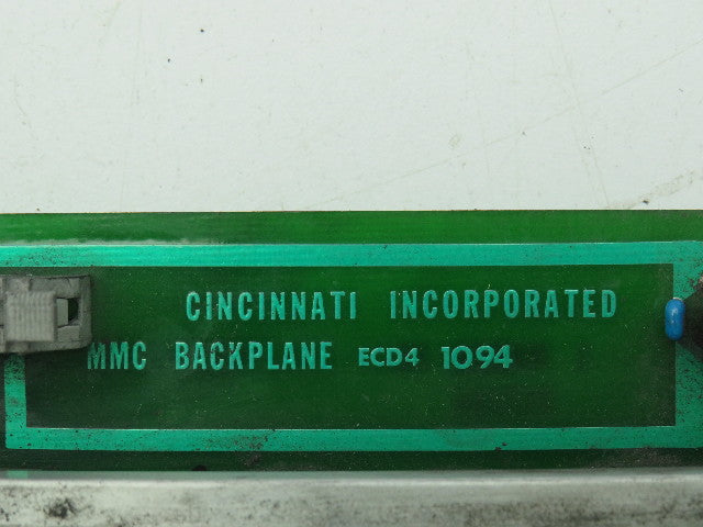 Cincinnati 817266 MMC Backplane Circuit Board 9-Card Holder Chassis Rack