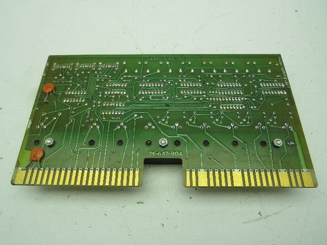 Label-Aire 7460660 Label Head Control Circuit Board Card 74-647-91A