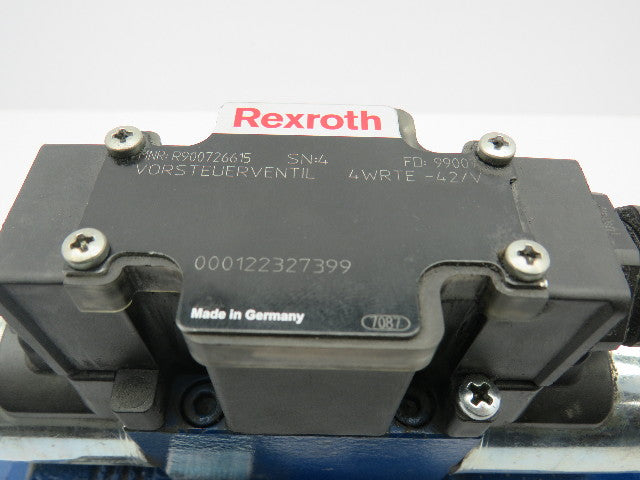 Rexroth 4WRTE25V350L-40/6EG24EK31/AIM Hydraulic Directional Control Valve