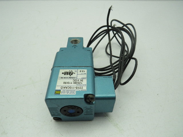 MAC 225B-110CAAD Solenoid Poppet Valve 24 VDC 15W 1/4" NPT
