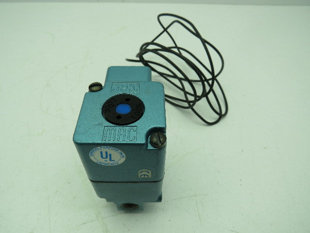 MAC 225B-110CAAD Solenoid Poppet Valve 24 VDC 15W 1/4" NPT