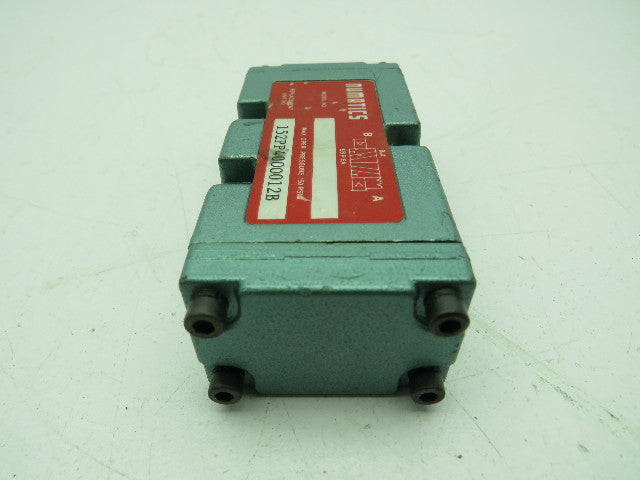 Numatics 152PP4000012B Solenoid Valve Replacement 150PSI Series 15