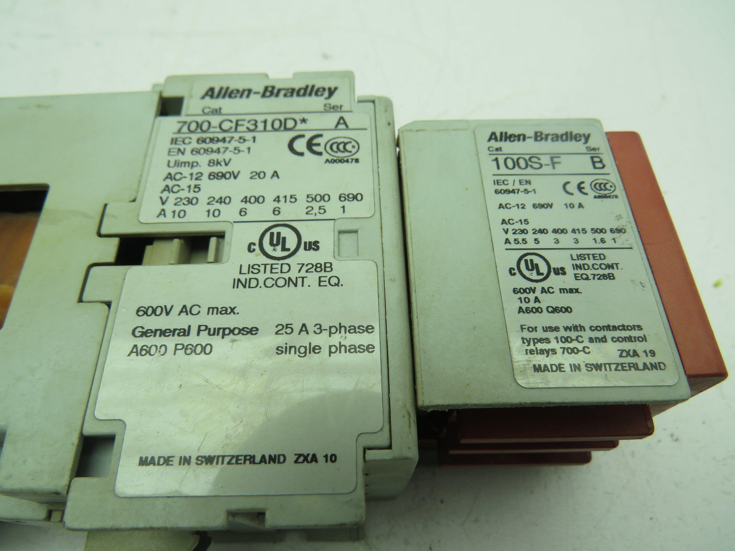 Allen Bradley 700-CFB310D*A Guardmaster Relay Contactor Ser A 700S-CFB620DJC
