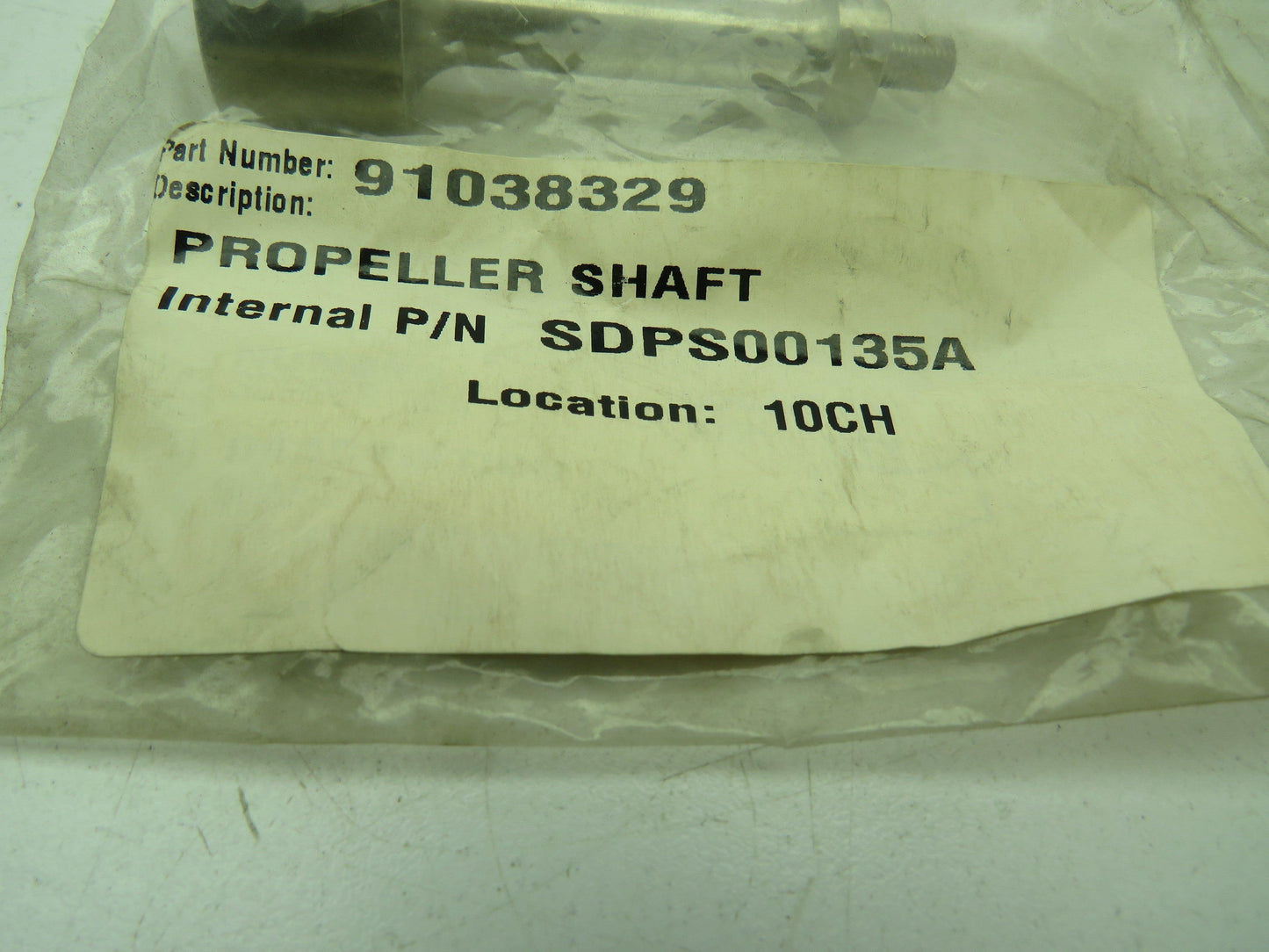 Shipco Pumps 91038329 Propeller Shaft Stem SDPS00135