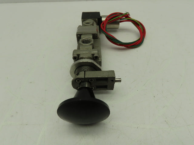 Asco 8364A123H1011F1 Stainless Steel Spool Valve 24VDC 200PSI 1/4" NPT