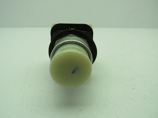Allen Bradley 800T-QT20W Pilot Light Pushbutton Push-toTest Ser T White Lot of 2