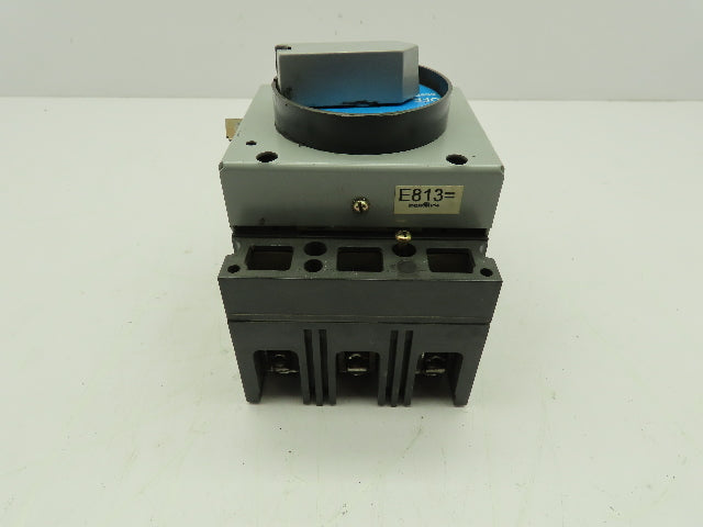 General Electric TED136D15 3 Pole Circuit Breaker 15 Amp. 600 Vac. W/ Turn Trip