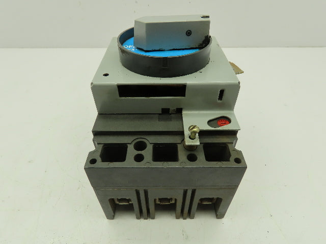 General Electric TED136D15 3 Pole Circuit Breaker 15 Amp. 600 Vac. W/ Turn Trip