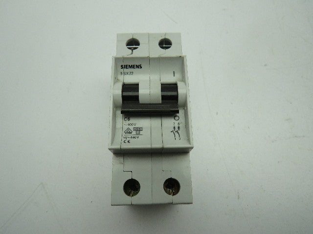 Siemens 5CX2 C6 480V Circuit Breaker 2 Pole Lot Of 7