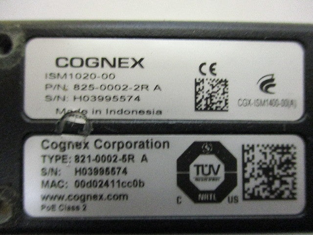 Cognex 825-0002-2R A In-Sight Micro Vision