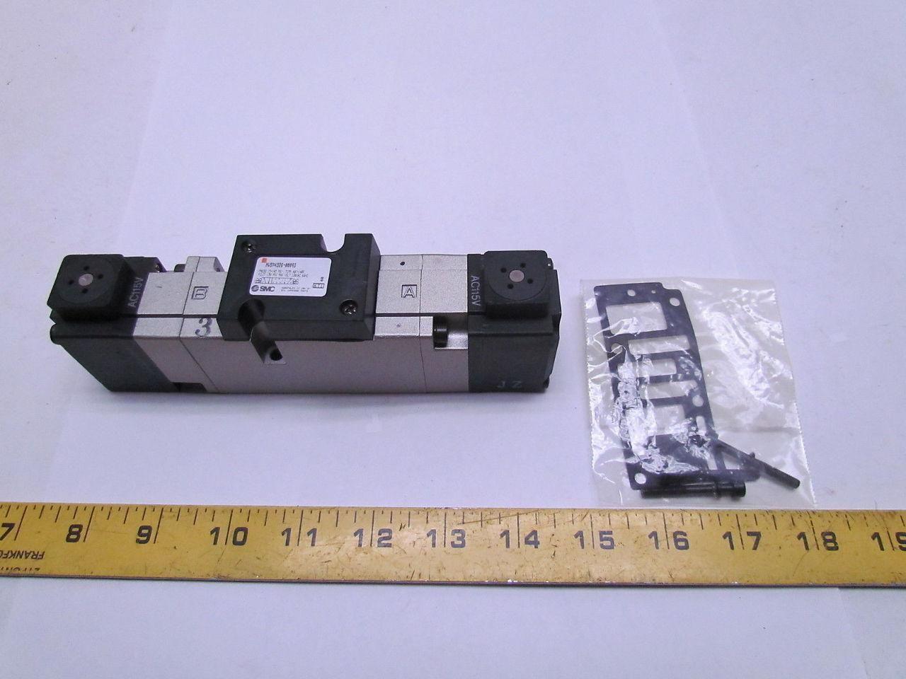 SMC NVSP4326-0009D Valve Solonoid Pilot Valve 110VAC 4/5 Port