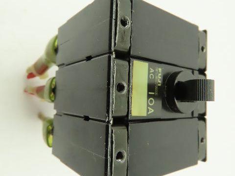Fuji Electric CP 33E/10N Circuit Breaker Protector 10A 250VAC Lot of 2