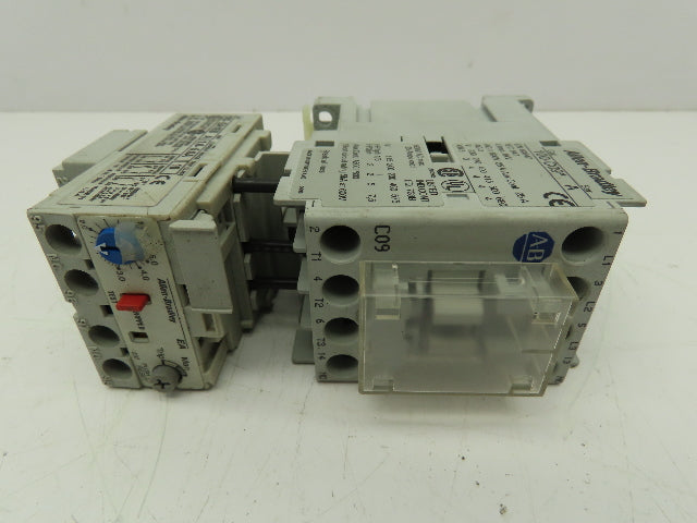 Allen Bradley 100-C09*10 Series A Contactor W/100-C09*10 Series A Overload Relay