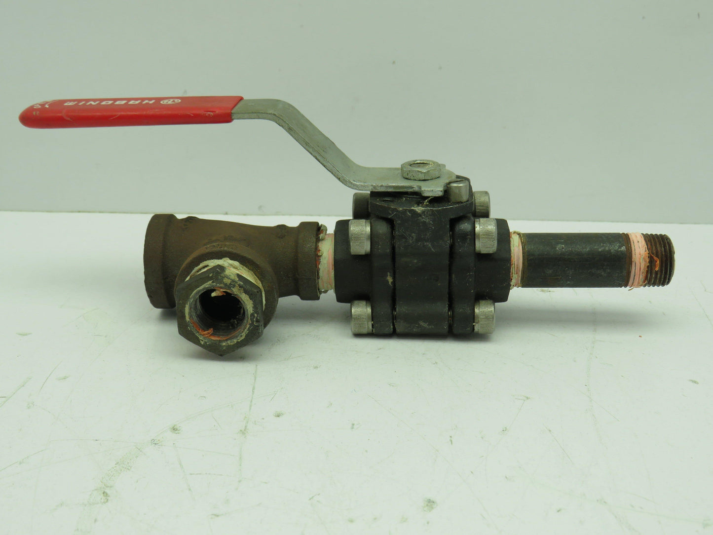 Habonim Stainless Ball Valve Steel Body 1/2" NPT Class 1500