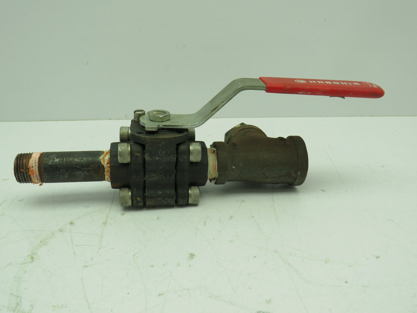 Habonim Stainless Ball Valve Steel Body 1/2" NPT Class 1500