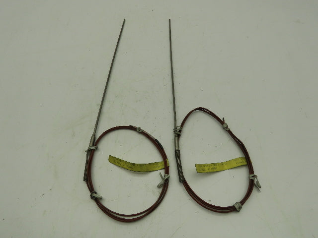 High Tech J28012G-00-15-24036-2 Thermocouple Probe (Lot of 2)