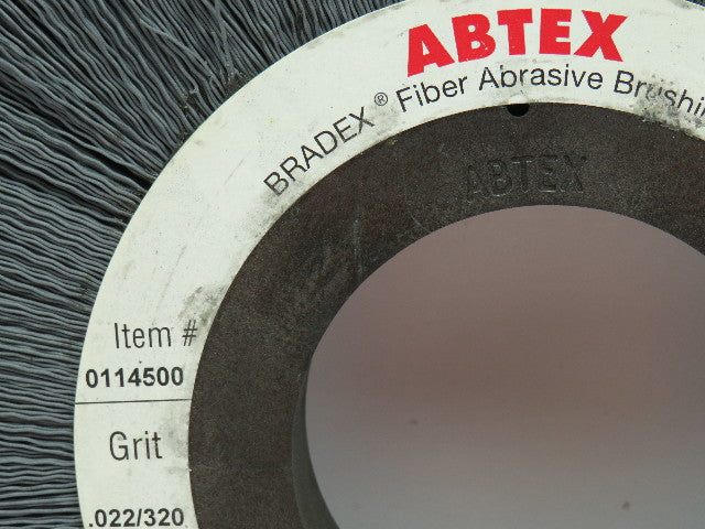 Abtex 0114500 Bradex Fiber Abrasive Brushing Tool .022/320 Grit 10"
