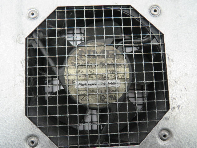 Schroff 10713-102 Steel Bracket Mount 3-Fan Tray Assembly Unit 115V