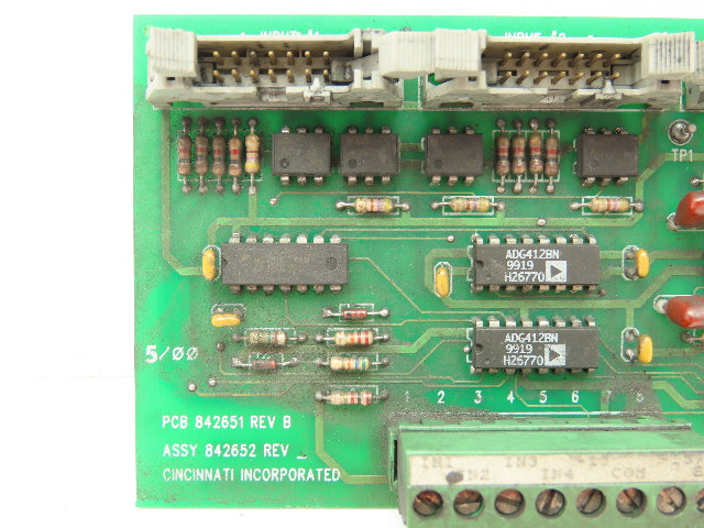 Cincinnati PCB 842652 REV B Circuit Board Card 842652