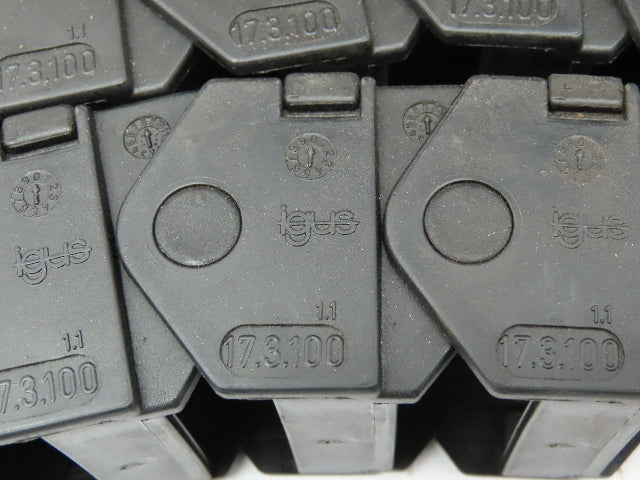 Igus 117-3-12PZ Cable Carrier 17.3.100 Energy Chain System E2 Mini Ser B17 38mm