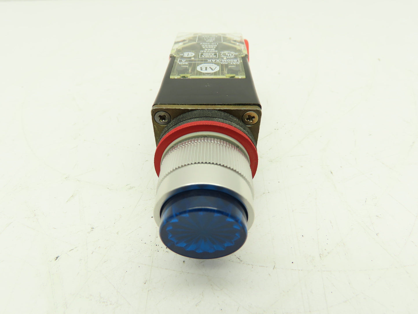 Allen Bradley 800MR-PT16K Push-To-Test Pilot Light BLUE 22mm Ser D Push Button